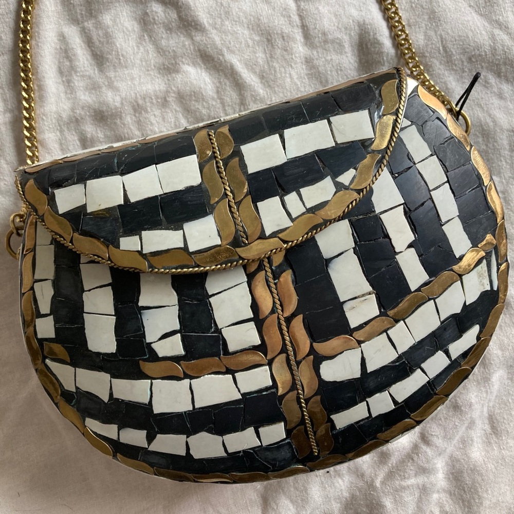 Zara Hard Shell Crossbody Purse